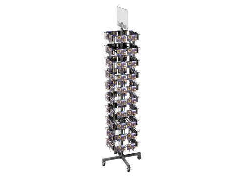 Fixturedisplays floor stand rotate greeting card rack coaster mangnet 15395 for sale