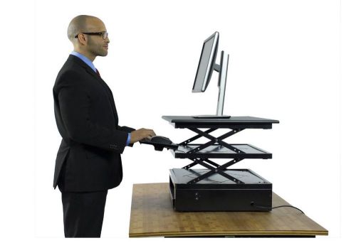 Electric changedesk standing stand sit desk height adjustable ergonomic healthy for sale