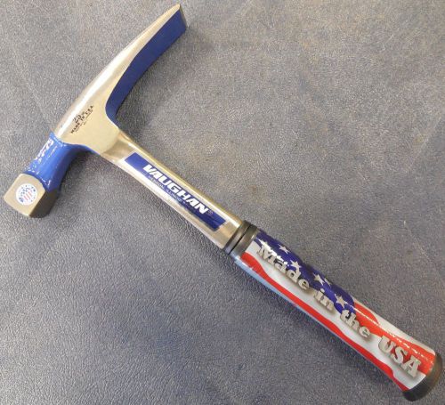 VAUGHAN ABL25 25oz. Solid Steel Bricklayer&#039;s Hammer, BRAND NEW, USA