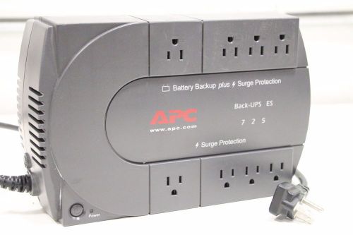 APC UPS BE725BB Battery Back-Up 725 Surge Protection ES 8 Outlet *No Battery*