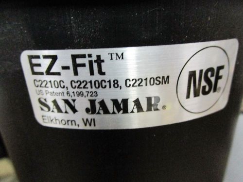 SAN  JAMAR EZ-FIT CUP  DISPENSER , NEW, C2210C Gourmet