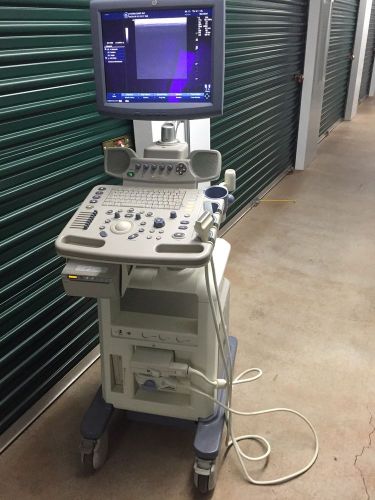 2007 GE Logiq P5 Ultrasound with 4c And 12L Transducers Color Msk Pain