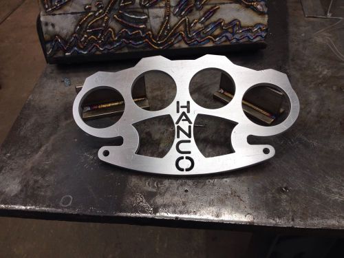 Brass knuckle style tig welding fill rod holder. for sale