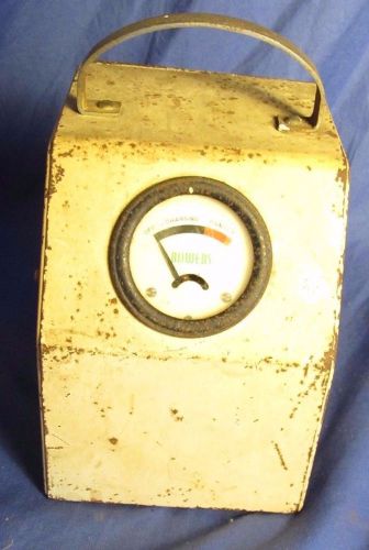 Antique Bowers Volt Gauge 1930&#039;s Battery Charger Meter