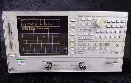 Agilent 8753ES W/ Opt: 010 S-parameter Network Analyzer 30 kHz to 3GHz Cal&#039;d