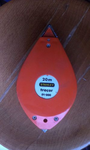 Stanley mabo chalk line reel 20m 66ft tracor 1000 for sale