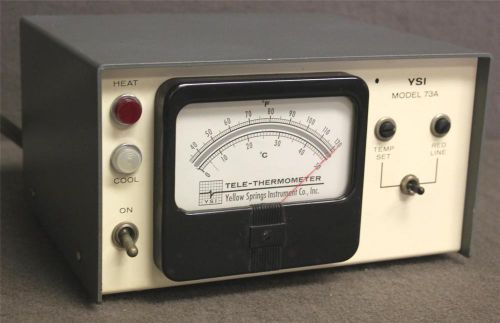 Yellow Springs Instrument Indicating Controller Tele-Thermometer Model No 73ATD