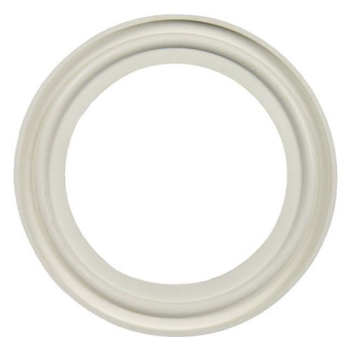 Buna sanitary tri-clamp gasket, white - 6&#034; (flanged) for sale