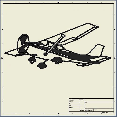 Dxf File ( airplane )