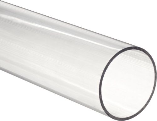 Clear polycarbonate tubing 3/8&#034; id 1/2&#034; od 1/16&#034; wall 6&#039; length for sale