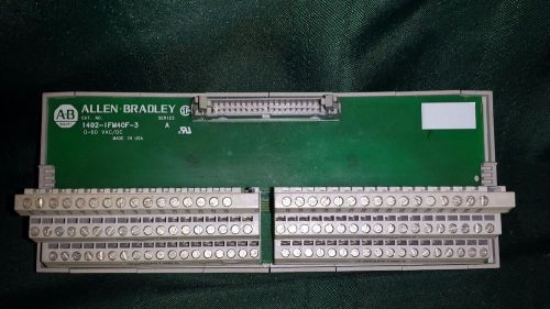 ALLEN BRADLEY 1492-IFM4OF-3 INTERFACE MODULE 0-60VAC/DC