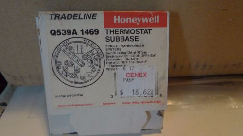 Honeywell Q539A1014 Thermostat Subbase
