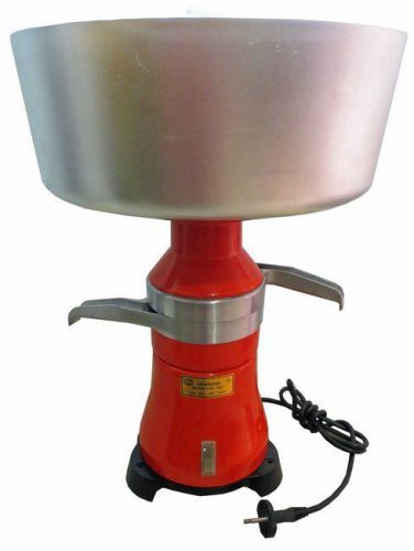 NEW Milk cream electric centrifugal separator 100 L/h MOTOR SICH + eng manual