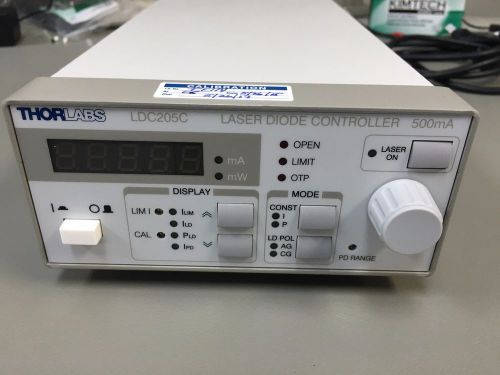 LDC205C - Benchtop LD Current Controller, ±500 mA HV