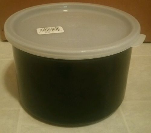 Cambro containers CP15110 Crock Sld 1.5 qt W/Lid Black