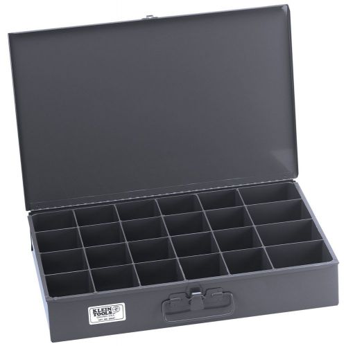 Klein tools 54447 24-compartment storage box, extra-large for sale