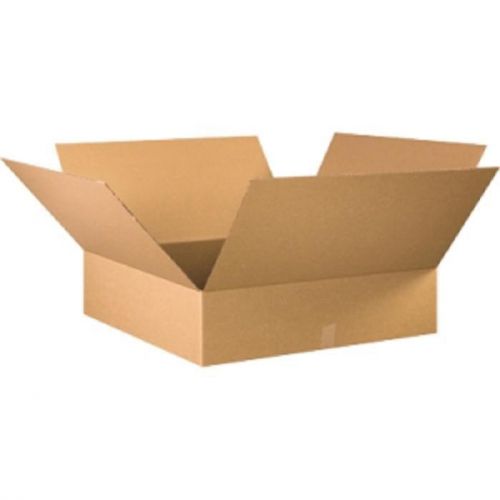 Corrugated cardboard flat shipping storage boxes 30&#034; x 30&#034; x 8&#034; (bundle of 10) for sale