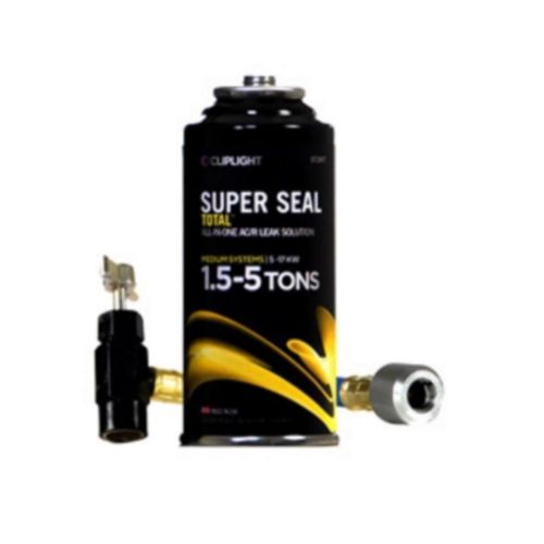 Superseal Total 1.5 to 5 Tons w/Dry R Uv Dye and Hose Refrigeration Machine Acce