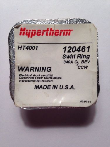 HYPERTHERM 120461 Swirl Ring 340A O2 BEV HT4001 NEW IN PACKAGE 1 Pc