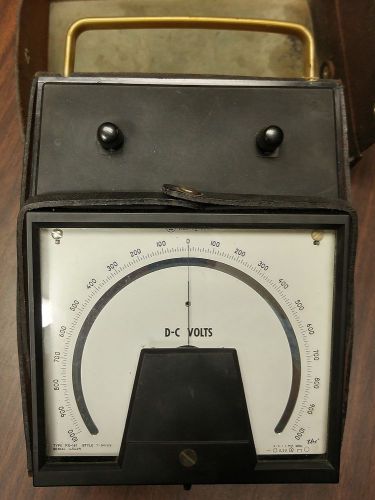 Vintage Westinghouse 1000 - 0 - 1000 DC Volt Meter