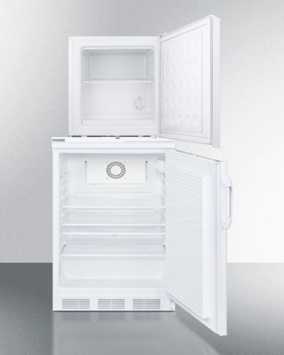 Combination stacked ff7lmed all-refrigerator and fs24lmed all-freezer for sale