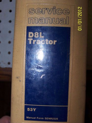 Catapillar manual D8L