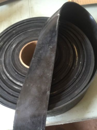 Neoprene roll. 1/8&#034; solid rubber 50&#039; FEET THICK 60 shore