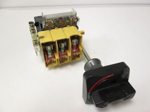 Allen bradley 194r-nc030p3 fused disconnect switch 600vac 30a 3 pole w/auxiliary for sale