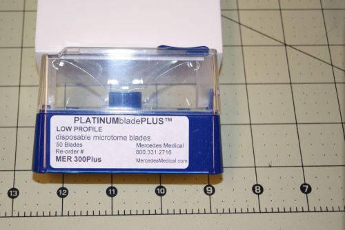 Microtome Blades Mercedes Medical #MER-300Plus Platinum Blade Plus Qty:50 New