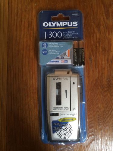 Olympus Microcassette Voice Recorder J-300 Brand New and Factory Sealed