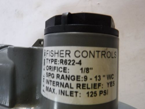 FISHER CONTROLS R622-4 REGULATOR 1/2&#034; NPT 1/8&#034;ORIFICE