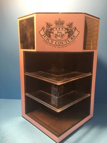 Juicy couture table top display case aa56 for sale