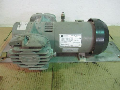 Welch /thomas vacuum pump motor lock up #5241206d sn:fc0311368 parts only for sale
