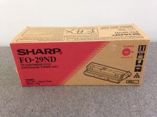 Sharp FO-29ND Black Toner Cartridge FO-2950M / 2970M / 3150 / 3800M OEM Sealed