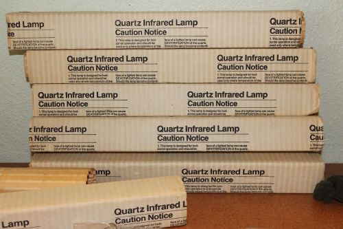 Lot of 6 New Quartz Infrared Lamp 1200W  144V