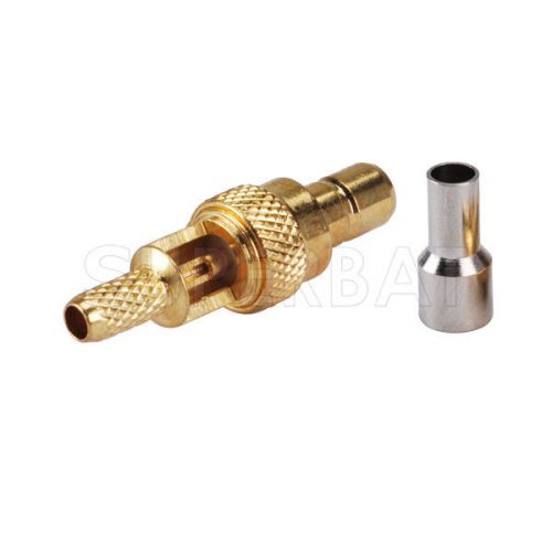 10pcs rf connector smb female jack straight solder attachement for 1.13mm cable for sale