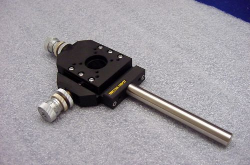 New, unused melles griot 2-axis optical alignment positioner - rod mounted for sale