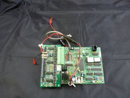 AES ACC4708   Fire Alarm Control Board &#034;Untested&#034;