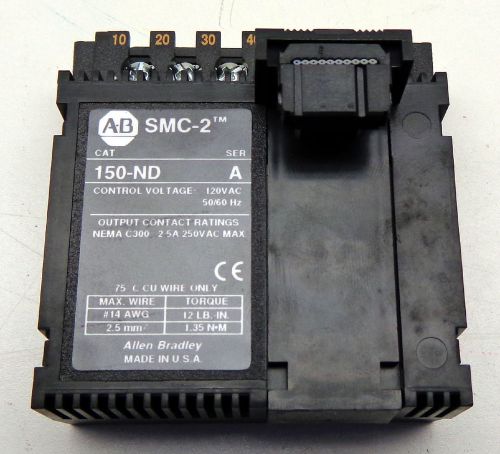 Allen-Bradley SMC-2 150-ND Interface Control Module 120V