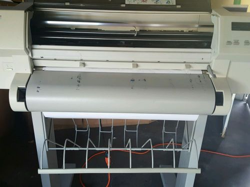 Hewlet Packard Designjet 750C Plus printer. AS IS. COULD NOT TEST. IT POWERS ON.