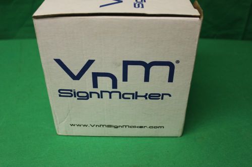 VnM Adhesive Vinyl SignMaker White 2&#034; MVNMWT-3508 1 Roll 150&#039; NIB