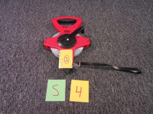 Cst berger nylon clad 30 m tape measure reel steel meter 82-30ma survey used for sale