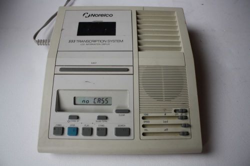NORELCO 555 Transcription system Minicassette Made in Austria
