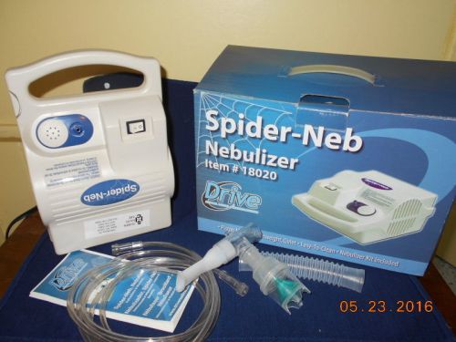SPIDER NEB Asthma Breathing Assistance Clean Quiet Nebulizer Model 18020