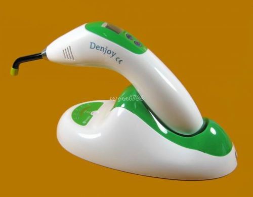 Denjoy wireless dental led curing light 1000mw 5w green dy400-4 battery vep for sale