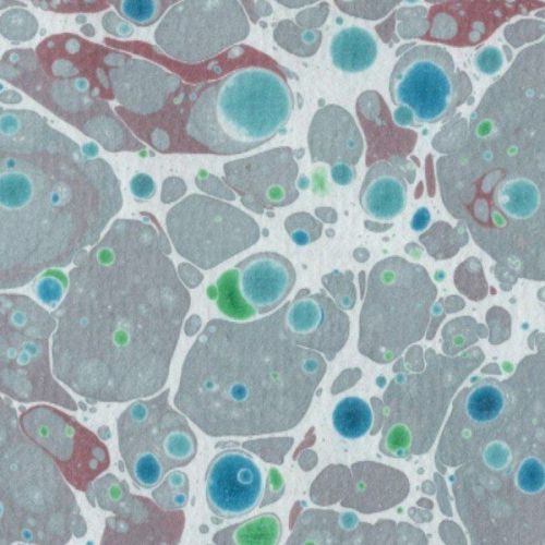 Marbled paper for restoration marbling bookbinding marmorpapier #5132 for sale
