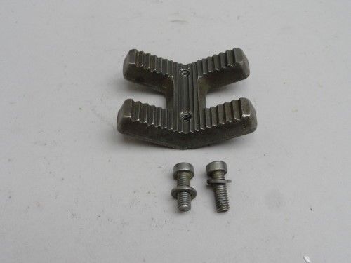 Ridgid 41020 vise jaw 3-1/4&#034; x 2-1/2&#034; e1230 450 460 tristand pipe vise for sale