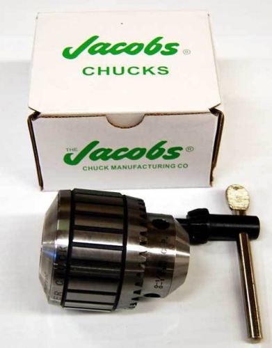 Jacobs Model 14N 1/2&#034; x 3JT Super Ball Bearing Keyed Drill Chuck- TIR .003&#034;