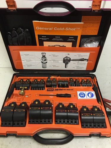 Cold-Shot Pipe Freeze Kit General Pipe Cleaners With Case