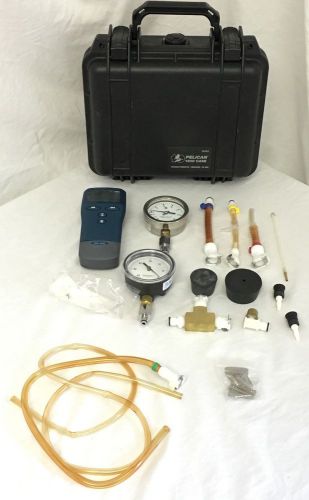 OMEGALYNX Handheld Differential Pressure Meter HHP-2000 Pelican Case Accessories